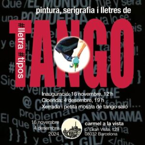 #letra #tipos #TANGO